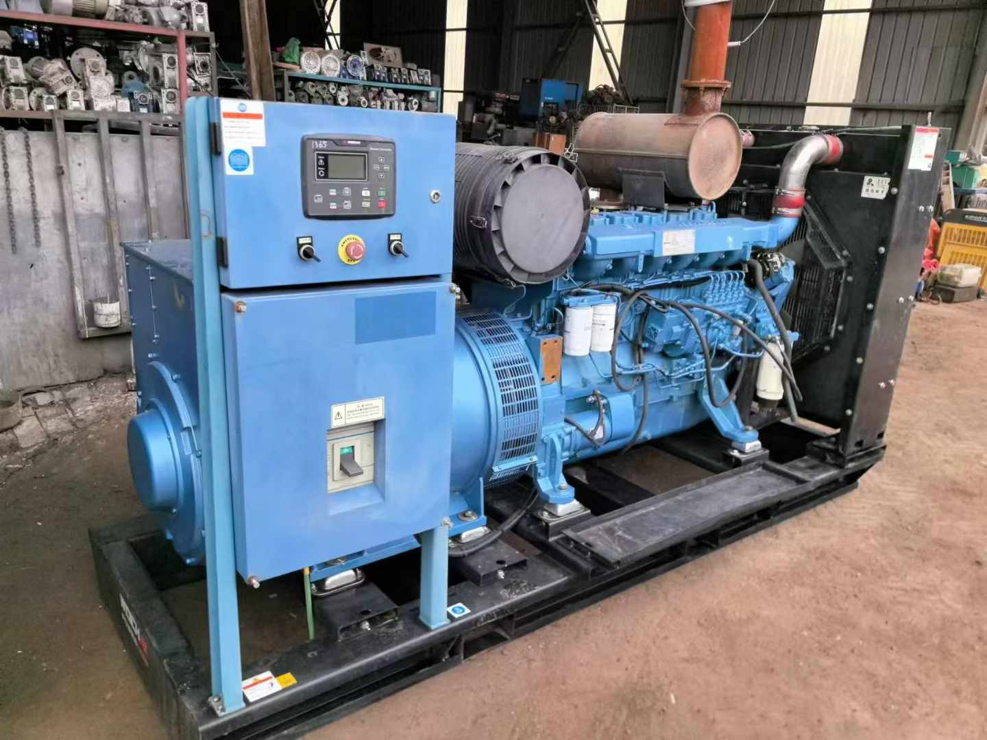 贺兰500kW 柴油发电机组可带动设备功率的计算公式是什么？