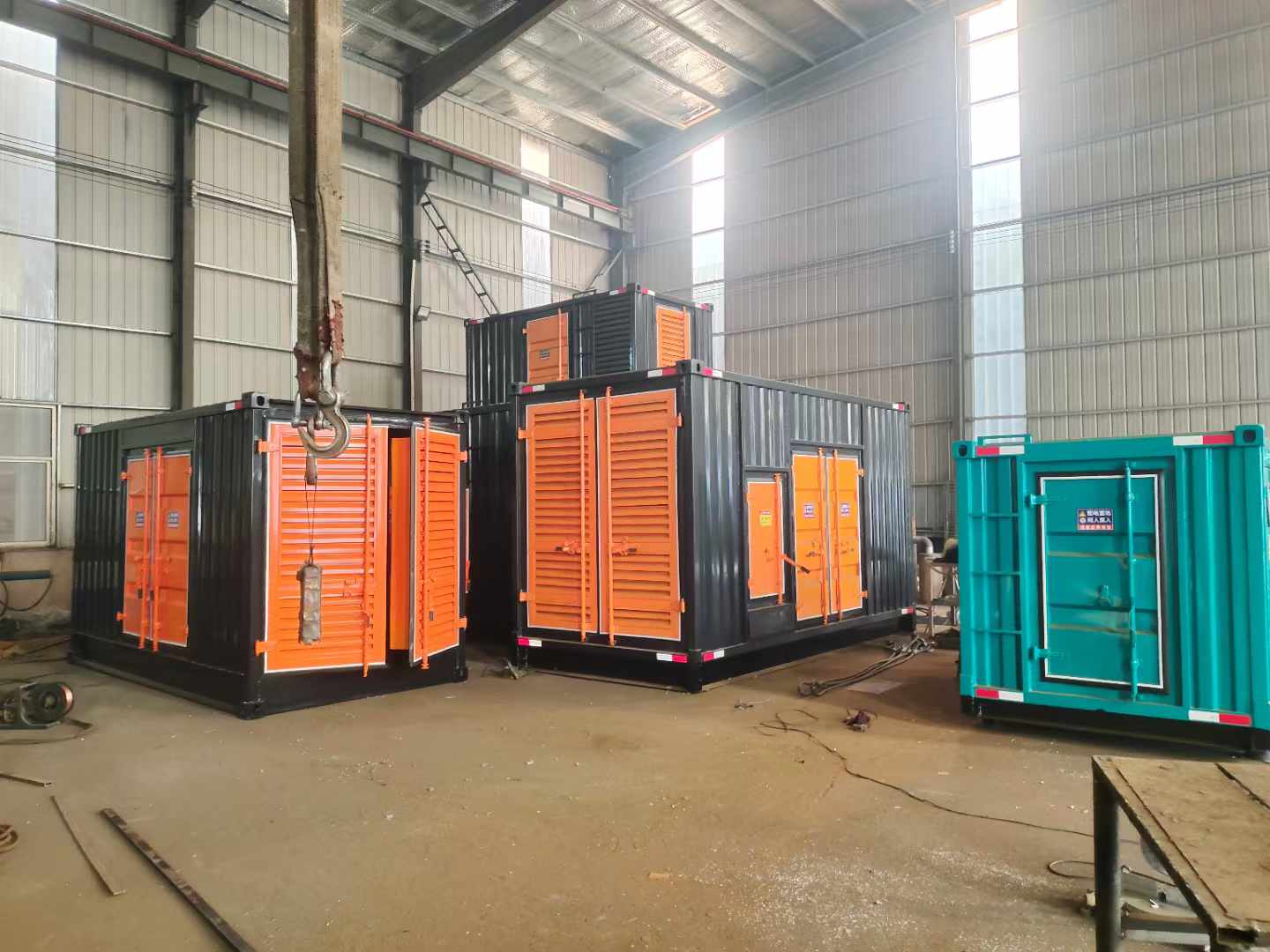 贺兰500kw柴油发电机组可以带动多少功率设备？